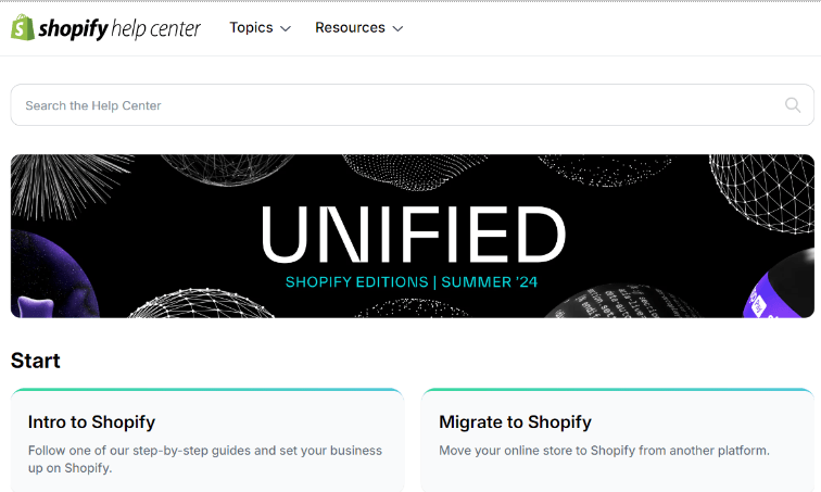 Shopify Help Center