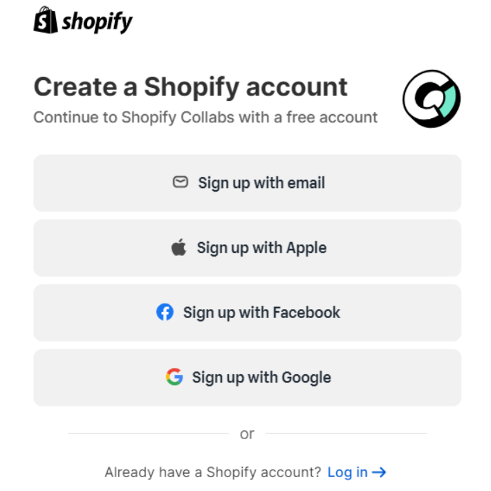 Create An Account By Entering Your Email