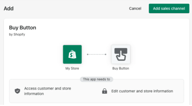  Create a Shopify Buy Button