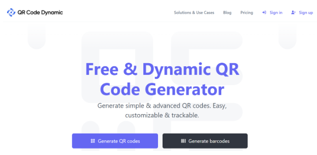 Dynamic QR Code Generator